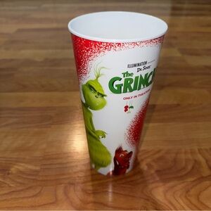 Dr. Seuss' The Grinch 2018 Movie Theater Promotion 44oz Drink Cup Extremely Rare